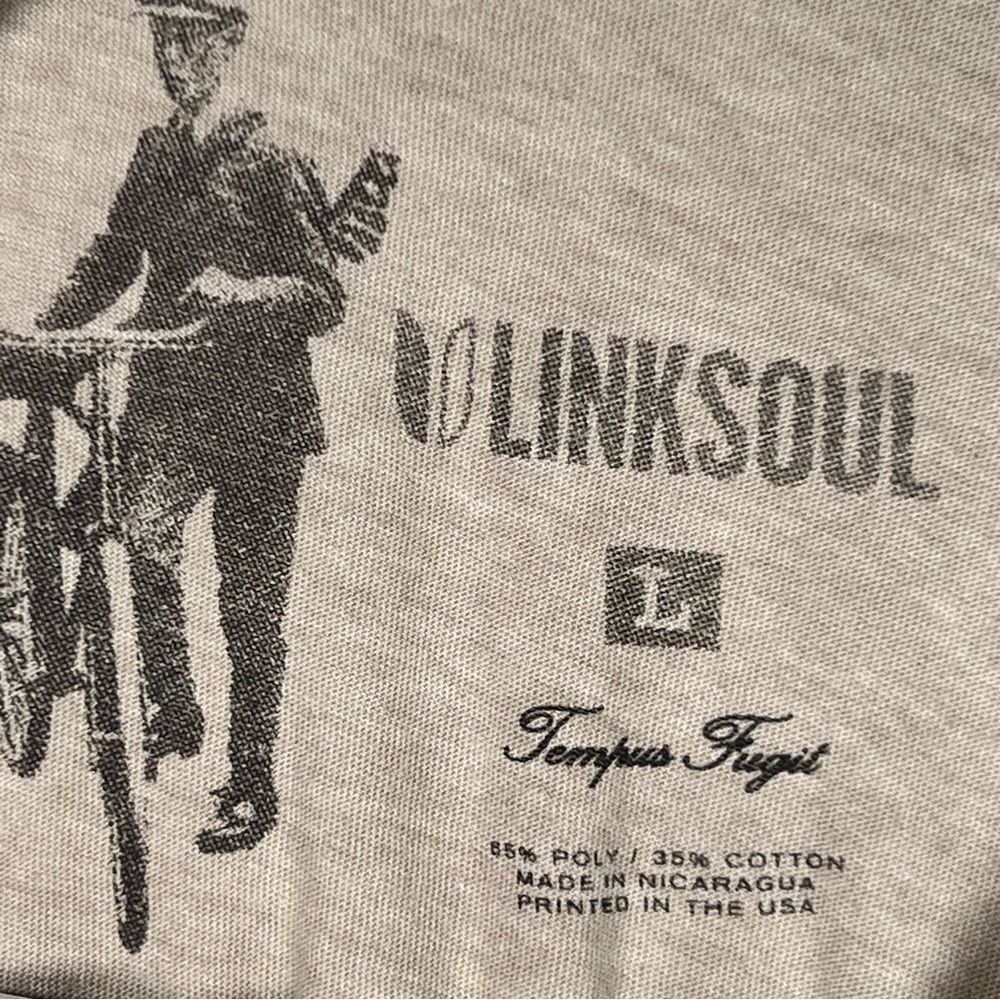 LINKSOUL 🏌️NWT 🏌️ “make par/not war” short sleeve tee 🏌️ large - Picture 4 of 4